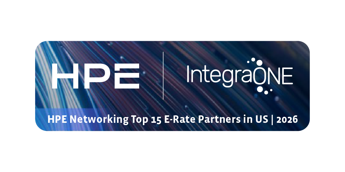 IntegraONE Named Top 15 US E-Rate Partners for 2026 by HPE Networking